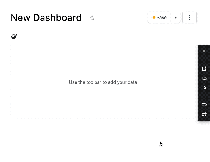 Adding text to dashboard